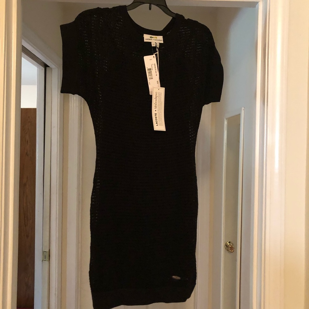 Lacoste + Malandrino sweater dress size small